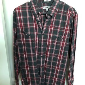 Men’s express button down